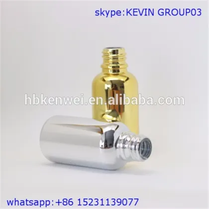 bottle pipet seal 30ml gold color bottle with 18mm mouth childproof cap