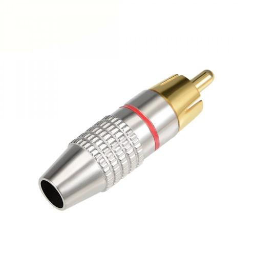 Gold Plated Soldering RCA Phono Jack Connector