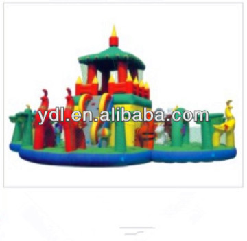 Clown design cheap inflatable bouncers for sale