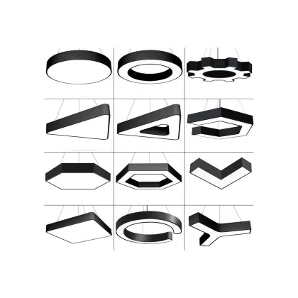 Modern Chandeliers for Office, Commercial, and Fitness Lighting