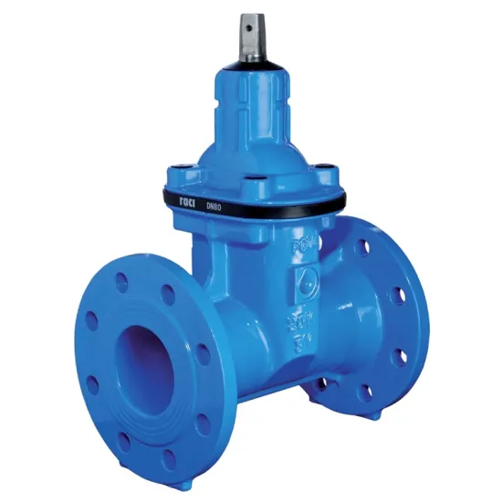DIN/EN dn 100 gate valve flanged soft seat gate valve ductile iron gate valve pn16 dn100