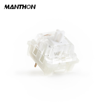 KTT Kangtengte Kang White SMD LED 3 دبوس مفاتيح لوحة المفاتيح الميكانيكية الخطية