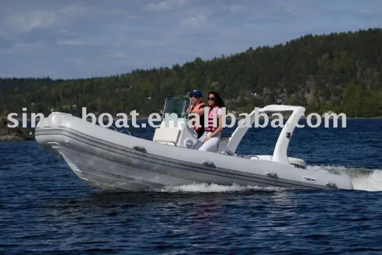 5.8m PVC rigid hull Inflatable rib Boat (HB580)