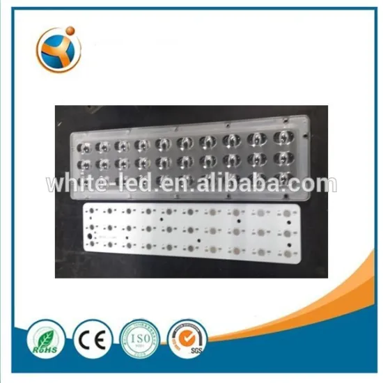 led with aluminum pcb board street light lens