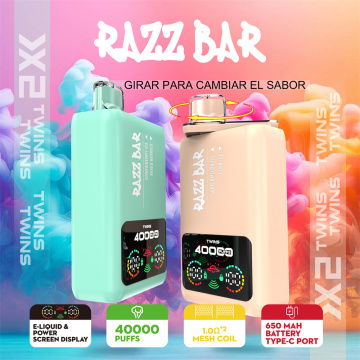 Original Electronic cigarettes RAZZ BAR 40000 Puffs