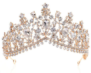 Princess Crystal Tiaras and Crowns Headband Kid Girls Love Bridal Prom Crown Wedding Party Accessories Hair Jewelry
