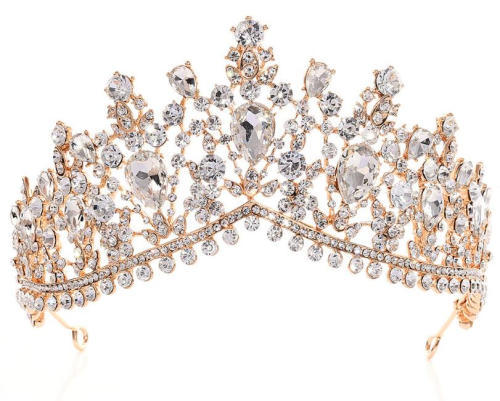 Princess Crystal Tiaras and Crowns Headband Kid Girls Love Bridal Prom Crown Wedding Party Accessories Hair Jewelry
