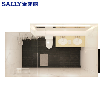 Pod de salle de bain modulaire pour maison préfabriquée GRC personnalisée SALLY