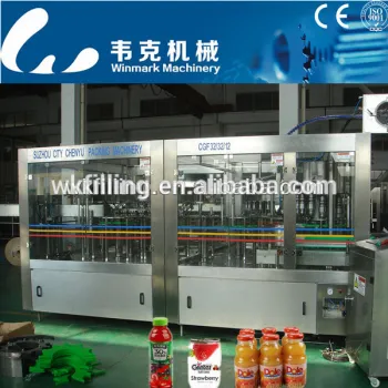 Filling Machine Type and Beverages Plant Processing Fresh fruit juice bottling plant