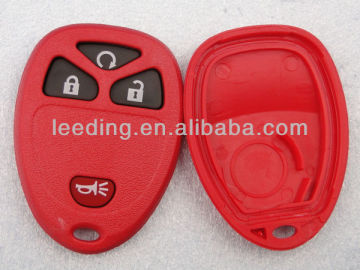 Red GM Auto Key,Keyless Entry Remote Auto Key Case with Four Buttons