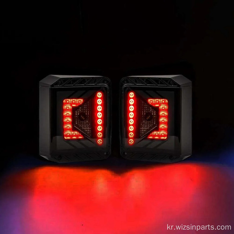 3D LED Jeep Wrangler Taillights