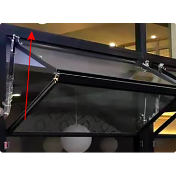 Resortes de gas para elevación de ventanas para muebles