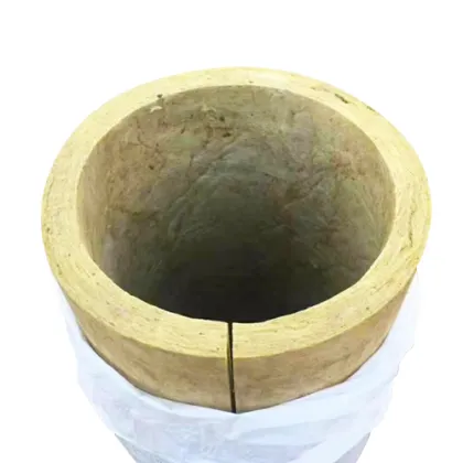 Fireproof Pipeline Rock Wool Pipes