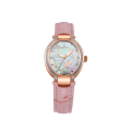 Oval shape gem-set bezel Jewelry watch