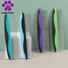 شانه ارگونومیک نظافت حیوانات خانگی با طراحی دندان دقیق