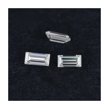 Wholesale Moissanite D-J VVS1 Baguette Brilliant Cut Loose Stones with Pendant