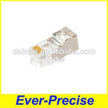 Export 6U"golden-plated longer RJ12 6p6c plug with shield function