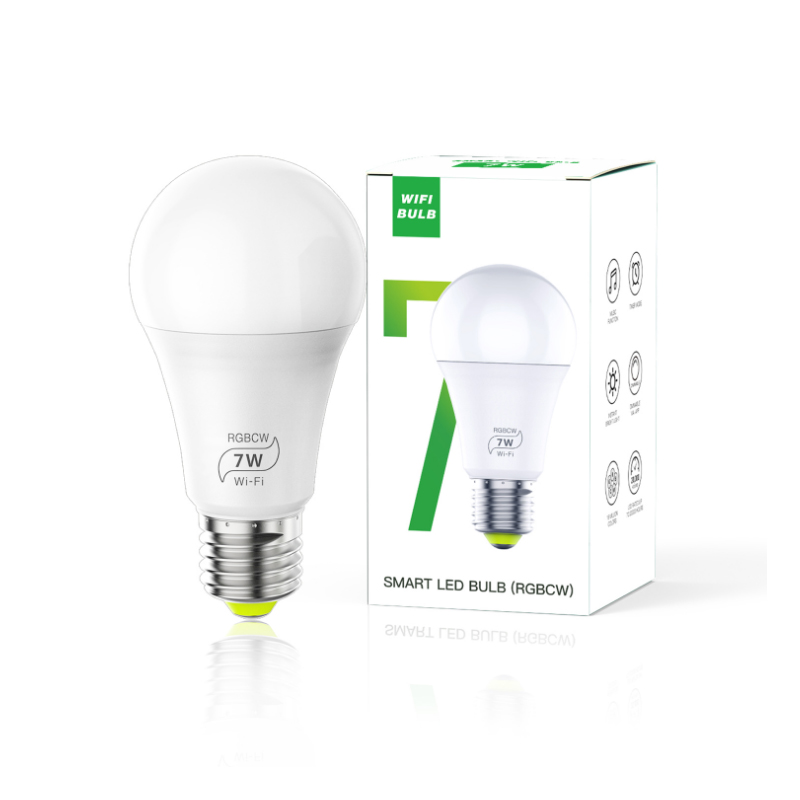 LED WIFI Smart Bulb Supports Alexa Google Home IFTTT Smart Voice Control Bulb Lamp B22 E26 E27 Screw Smart Lamp Home Outdoor