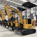 Mini backhoe rypadlo 1 tun