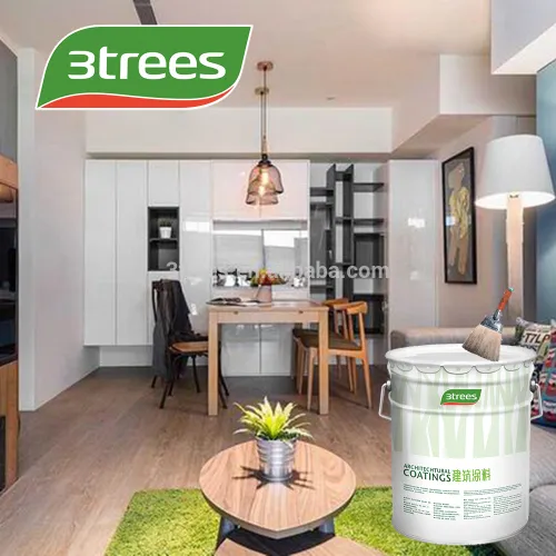 3trees Odorless Interior Wall Paint, High Quality 3trees Odorless