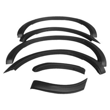 Bollares de guardabarros de plástico de ABS negro para DMAX 2020+ Pickup