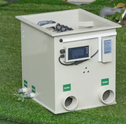 Aquaculture Fish Pond Ras Drum Filter 20m3