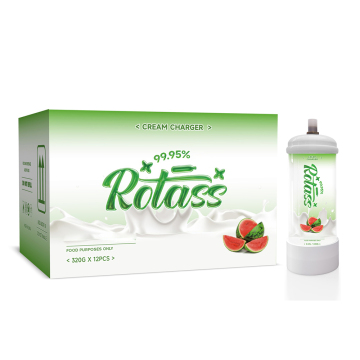 Rotass 320g Watermelon Flavored Whipped Cream Cylinder Chargers with USA Delivery