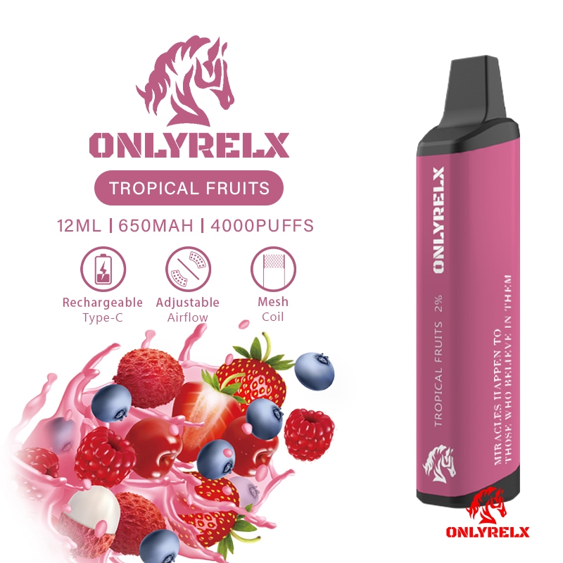 Одноразовый испаритель 4000Puffs Pre Fill Ejuice CE