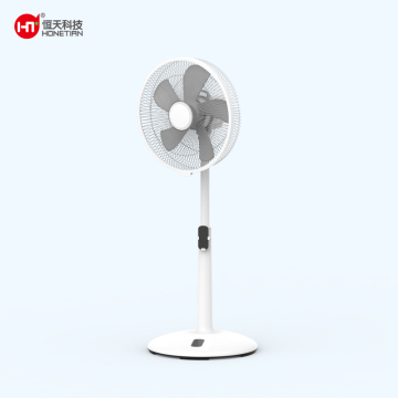 HONETIAN remote control LED display adjustable height 8 speeds 4 modes 9 timer 14 inches DC custom colors plastics pedstal fan