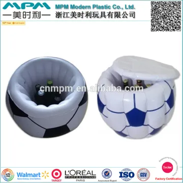 Factory direct OEM inflatable soccor cooler, inflatable football cooler