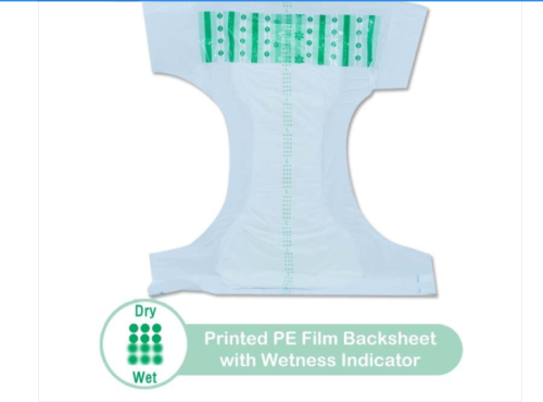 おむつとプリントの吸収性大人サイズ