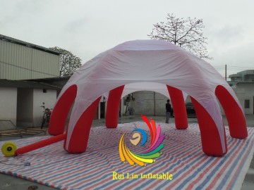 8m can be customize For advertising/exhibition inflatable 6 foot tent