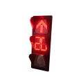 Red Yellow Green LED Traffic Light Signal For Road Cross