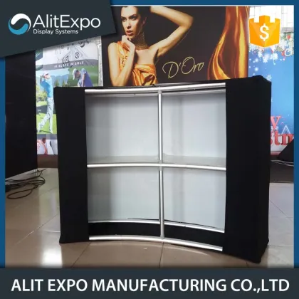 Lightweight promotion trade show booth display table