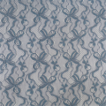 Tela de malla bordada de algodón de nylon de tejido personalizado
