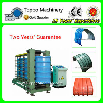 Automatic Aluminum Roofing Sheet Metal Curving Machine