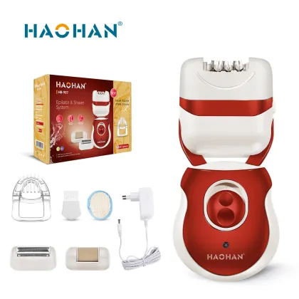 Haohan Female Red Rechargeable Epilator