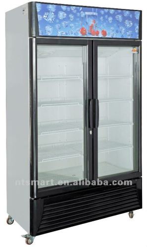 Glass door refrigerating Cabinet