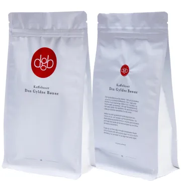 Custom Printed Zipper Pouch Coffee Bag With Valve