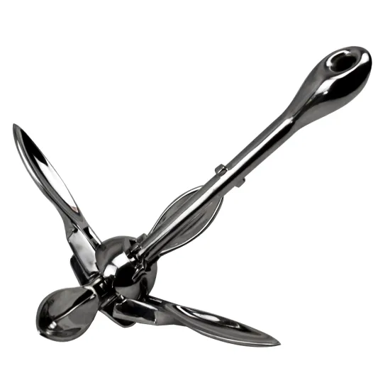 High Quality Stainless Steel Grapnel Kayak Anchor for Small Boats