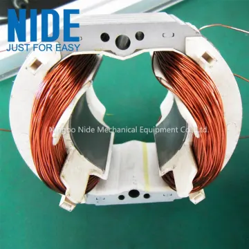 Automatic 2 poles universal motor sator winding machine