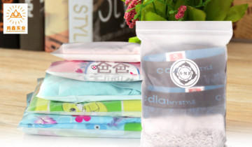 cpe slider zipper plastic bag