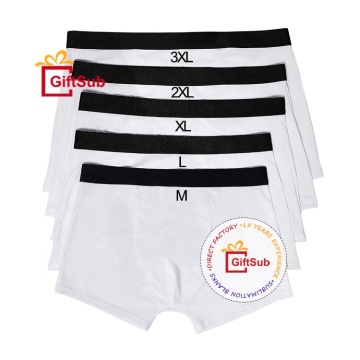 High-Quality Sublimated Men's Underwear: Stylish Boxer Briefs Made of Soft Polyester with a Cotton Feel