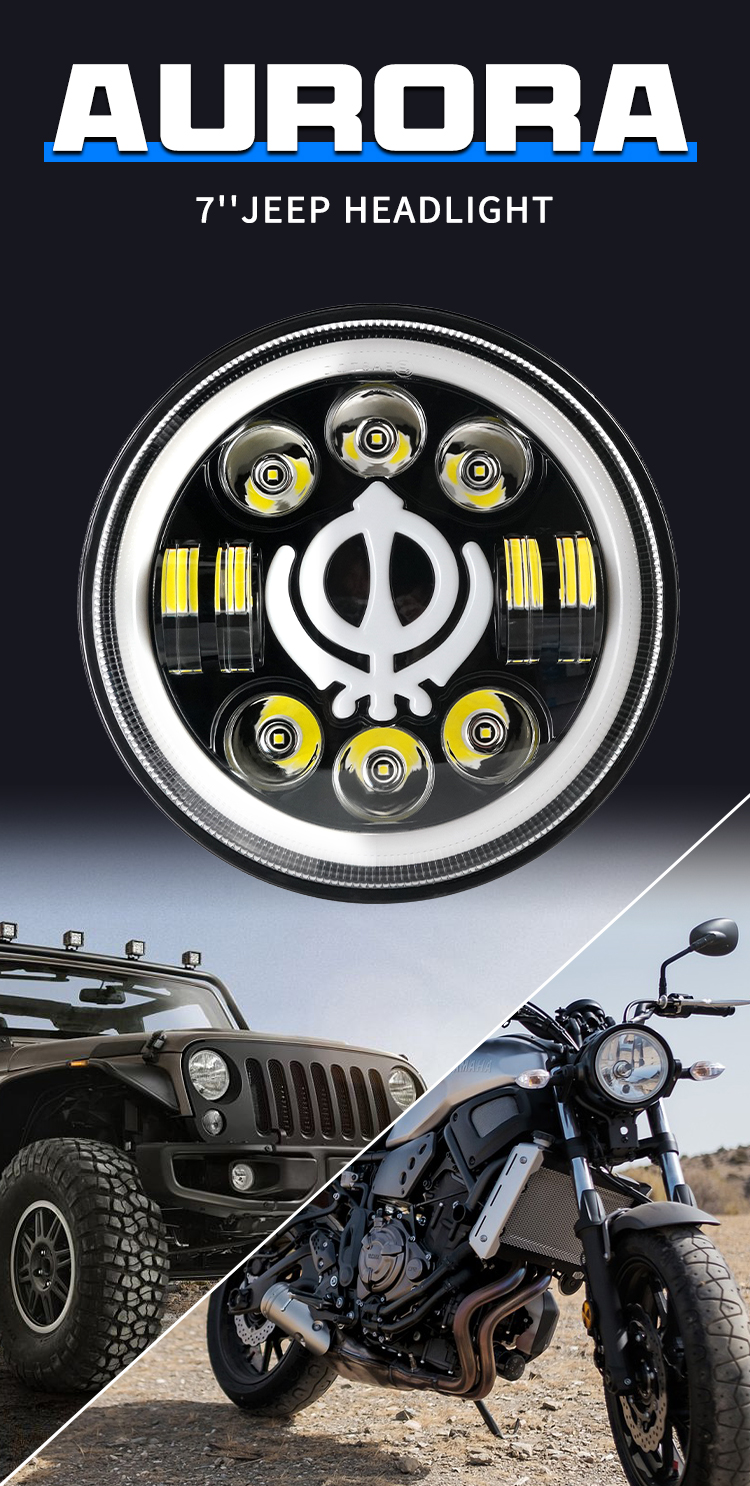 motorcycle led headlights