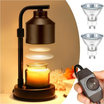 Modern Adjustable LOHAS Table Lamp with Dimmer and Candle Warmer