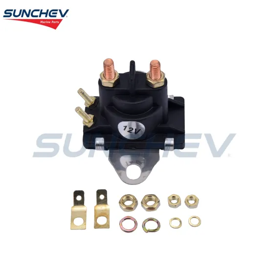 SUNCHEV Starter Relay 89-91975 For Mercury Outboard 40-60HP 2 stroke