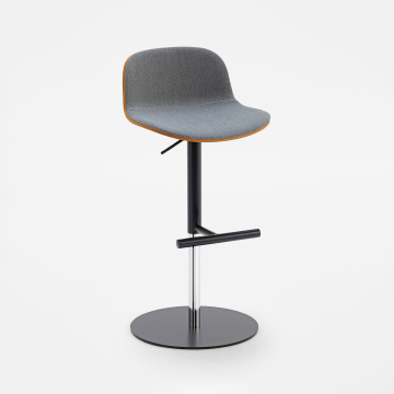 Latest Design Comfortable Bar Table Chairs with Backs for Restaurants