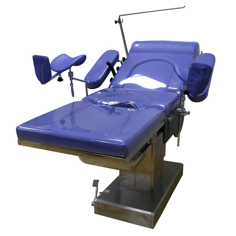 Electric gynecological examining table