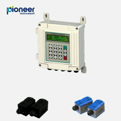 Wandmontageklem op ultrasone transducerstroommeter