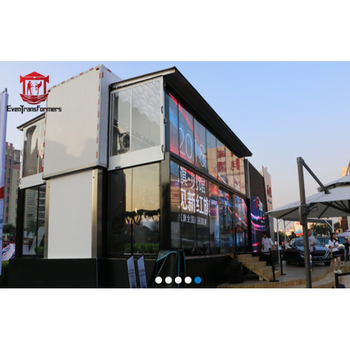 Multi-Functional Mobile Cinema 254m³ Mobile Civic Center Theater Supplier